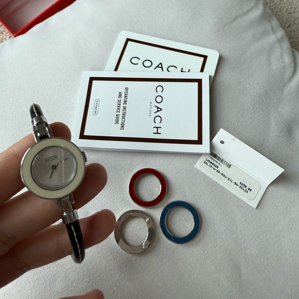 Vintage Coach Interchangeable watch